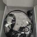 2.5mm Phone Headset with Microphone Noise Cancelling & Volume Controls, Office Telephone Headphone Compatible with Panasonic AT&T VTech RCA Cisco SPA Cordless Landline Phones, Ultra Comfort (Black)