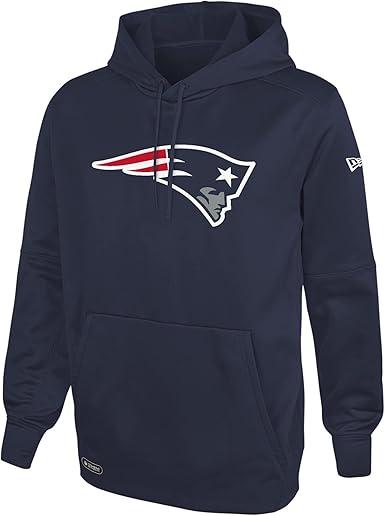 Brand: New Era New Era Men's Midnight NFL Combine Authentic Stadium Logo Pullover Hoodie (Navy Blue) Size XL