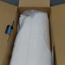 Emircey Clinical-Level Relief Cervical Neck Pillow for Sleeping, Orthopedic Contour Memory Foam Pillow for Side Sleepers, Cooling Reading Pillow for Neck Relief, Ergonomic for Back Stomach Sleepers (Snow White)