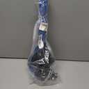 KINGGEAR F1 Walking Stick, Walking Cane for Women & Men, Self Standing Walkers for Seniors with Wrist Strap, Lightweight & Sturdy Offset EVA Handle and Large Quad Base (Dark Blue)