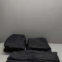 Table Cover Pack of 6 - Rectangular - Black (Rectangular 54" x 108")