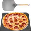 Pizza Steel PRO by Hans Grill | XL 1/4" Thick Square Conductive Metal Baking Steel for Oven and BBQ Cooking Pizzas | Bake and Grill Bread and Calzone with our Cast Iron Pizza Stone