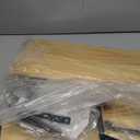 Expandable Kitchen Cabinet Organizer Shelves  Stackable Adjustable Metal and Wood Storage Racks for Countertop, Pantry, Garage Set of 2 Spice Rack  Easy Assembly, Space-Saving(2 Packs/Large/Black) (Large:15.75"Wx7.48"Dx5.5"~8.1"H)