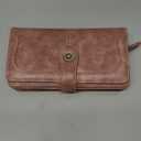 FALAN MULE Wallets for Women Trifold Wristlet Wallets Large Capacity RFID Blocking Ladies Purse Credit Card Holder