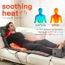 Full Body Massage Mat with Movable Neck Massager, Heated Back Massager Pad, Chair Pad Gift for Mom, Dad, Women