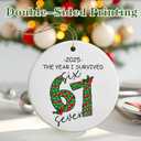 67 Christmas Ornament 2025 | Funny 6 7 Meme Ornament | Funny Christmas Ornaments 2025 | 67 Gifts for Kids Teens Gen Alpha | Stocking Stuffers for Teens