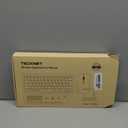 TECKNET Wireless Keyboard and Mouse Combo, Mini Cordless Computer Keyboard and Mouse Set 2.4GHz, Silent Adjustable 1600 DPI, Quiet Click, Lag-Free for Computer, Laptop, PC, Windows, Mac, Chrome OS (Black)