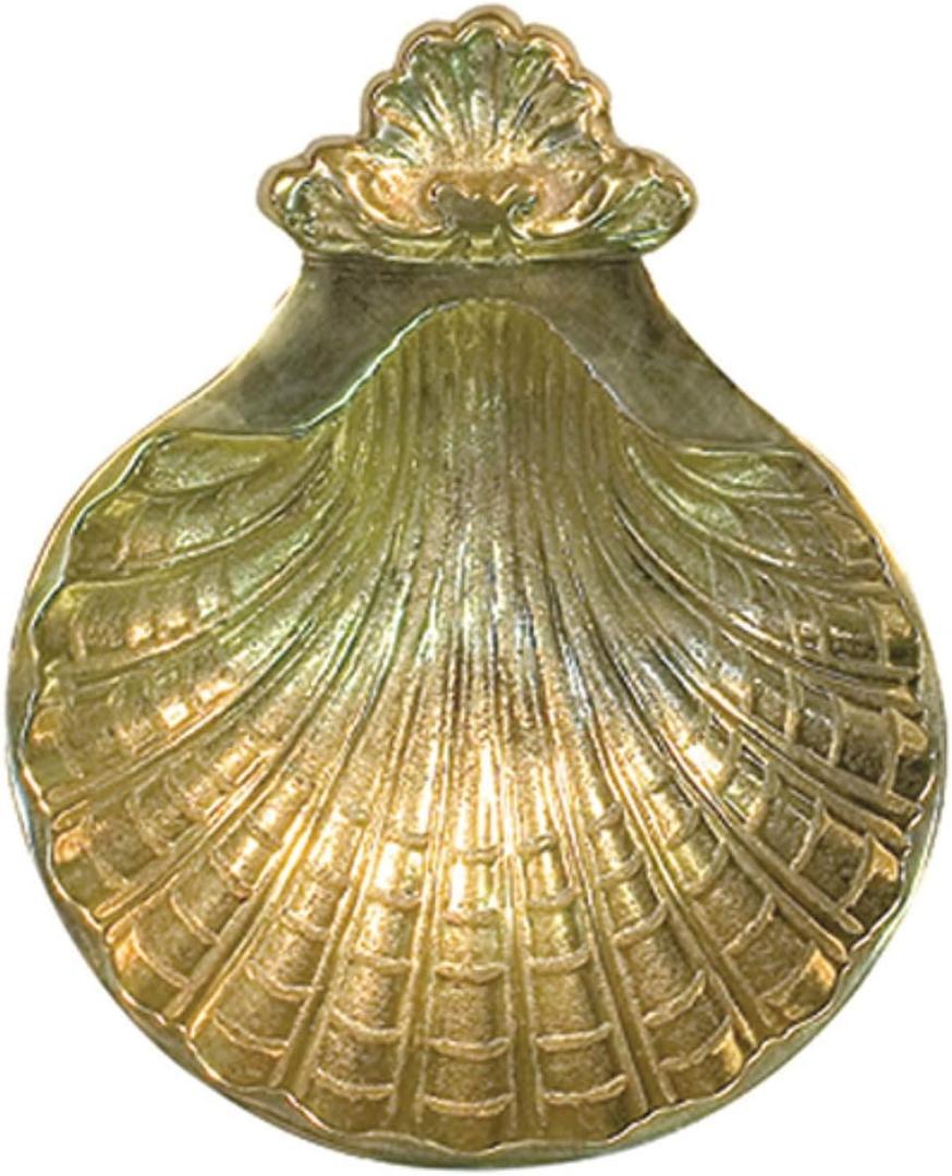 Sudbury Brass Baptismal Shell Keepsake, 5 1/ 2 Inch