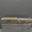 Qinyoung Ramadan Moon Star Tray, 2 Pcs Gold Metal Serving Tray, Eid Mubarak Dessert Trays, Islamic Themed Home Decoration, 2 Sizes, Sturdy, Suitable for Special Occasions