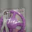 Vibrating Sensory Chew Toy  Baby Teether for 6-12 8-18 Months, Autism Sensory Toys for Kids, Toddler Travel Essential & 1-2 Year Old Christmas Boys Girls Gift Idea (Purple)