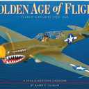 Gladstone Media, Golden Age of Flight 2026 Large Wall Calendar