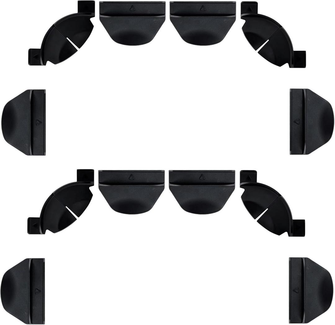 Brackets Set for Philips Hue Play Gradient Light Strip, Hue Light Strip Brackets Kit, Fits 55 inch 65 inch 75 inch Philips, Long-Wearing Led Strip Mounting Clips Holder for Flat or Non Flat Back of TV