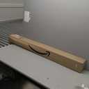 Zebra Roller Window Blinds,Custom Cut to Size,Roller Blinds Dual Layer Roller Shade Blinds, White,Fixed 72 InchesHigh,20 Inches Width