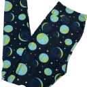 Size 12-18 TC, LuLaRoe Leggings Earth Moon On Black Fits