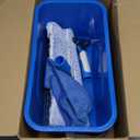 Mitclear Professional Window Cleaning Kit, Include Compact Cleaning Bucket 3 Gallon, Silicone Squeegee, Microfiber Scrubber, Cloth, Allinone Window Cleaning Supplies, Commercial & Household Use