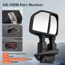 Passenger Side Mirror Fit for Ford F250 F350 F450 F600 2023 2024