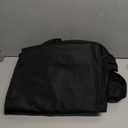 Obstal Black Tablecloth Fitted for 6ft Rectangle Table - Water Resistant Polyester Table Cover for Indoor/Outdoor Use, 72x30 inches