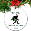 Bigfoot The Christmas yeti for Xmas Tree Decor, Funny Christmas Ornaments Yeti-Themed, Bigfoot Christmas Ornament (10)