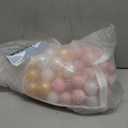 Realhaha Ball Pit Balls Plastic Balls for Baby Girls Toddlers Kids Play Tent Pool Playhouse Playpen Party Decoration