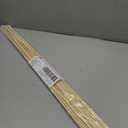 DaTpuik 1/4 x 36 Inch 25PCS Dowel Rods Wood Sticks Wooden Dowel Rods - Unfinished Bamboo Sticks - for Crafts and DIYers