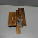 Lineshading 21 Inch easter Large Wood Cross Unfinished Standing Cross Decor He Is Risen Outdoor Decorative Jesus Christ Catholic Crafted Wall for Home Easter Wedding Communion Church Decor