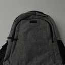 MATEIN Travel Laptop Backpack, Business Anti Theft Slim Sturdy Laptops Backpack with USB Charging Port, Water Resistant College School Computer Bag Gift for Men & Women Fits 15.6 Inch Notebook, Grey