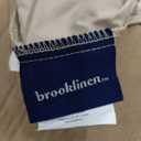 Brooklinen Luxury Sateen 4 Piece Sheet Set - 100% Cotton Bed Sheets, Soft & Durable Full Size Sheets Set in Cream, Oeko-TEX Certified Bedding Set, 1 Fitted Sheet, 1 Flat Sheet, 2 Pillowcases