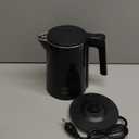 Electric Kettle 1.0L 1200W, 7 Temp Settings, 4H Keep-Warm, Fast-Boil Stainless Steel Electric Tea Kettle, 120V Water Boiler with Auto-Shut Off, Cool Touch PP Exterior for Home Office, Black