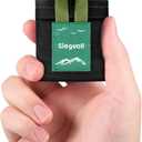 Pocket Picnic Blanket for 1 Persons, 43.3x27.56 (1.27oz) Super Light Compact Beach Blanket, SandProof Waterproof Portable Beach Picnic Mat for Outdoor Hiking Camping Travel Festival(Green) (J Green (Black Pack))