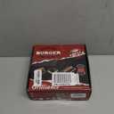 Smash Burger Press kit, Heavy-Duty Cast Iron Round Grill Bacon Press with Wood Handle, 3 in 1 Hamburger Press Patty Maker Tools, Cleaning Pad Set for Blackstone Griddle Flat Top Cooking