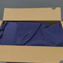 Favoyard Patio Chair Cushions 19 x 19 x 3 Inch Waterproof Outdoor Seat Cushions for Patio Furniture 3-Year Color Fastness Garden Sofa Couch Pads with Handle & Adjustable Straps Set of 2, Blue