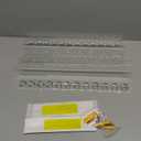 Acrylic Hanging Jewelry Organizer Wall Mounted Jewelry Holder with Floating Shelf, Necklace Holder Organizer, Stud Earring Organizer and Ring Holder for Women Girls (2 Pack)