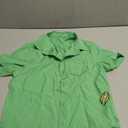 Haloumoning Boys Dress Shirts Button Down Short Sleeve Shirt Kids Summer Casual Shirts with Pockets Size 140