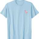 Flamingo Pocket Shirt Pink Flamingo Logo T-Shirt, S