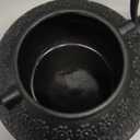 Sotya Cast Iron Teapot, 40oz/1200ml Japanese Tetsubin Tea Pot with Infuser for Loose Leaf and Tea Bags, Tea Kettle Coated with Enameled Interior for Stove Top, Black