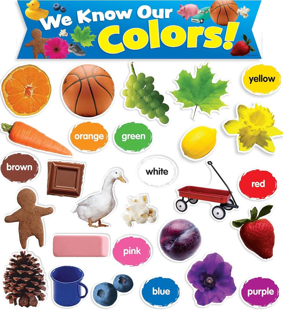 Colors in Photos Mini Bulletin Board