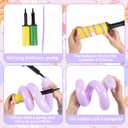 MOVINPE Some Bunny Is One Birthday Party Decorations for Girl, Baby Girl 1st Easter Bunny Birthday Party Supplies First Birthday Decor, Easter Rabbit Macaron Theme Balloons Backdrop Party Decor