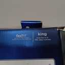 AllerEase Waterproof Mattress Protector, Maximum Allergy Mattress Protector, King Mattress Cover (White)