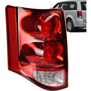 LED Tail Lights Assembly Compatible with 2011-2020 Dodge Grand Caravan Left Driver Side Replace 5182535AF