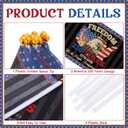Outus 30 Pcs 250 Years Stick Flags 250 Anniversary Small Handheld Flags Eagle Design for USA Patriotic Freedom 1776-2026 Independence Day Party Favors Supplies Celebration Parades Decor