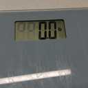 Taylor Digital Glass Bathroom Scale for Body Weight, Accurate High Precision and Durable Platform, Digital Weighing Machine for People, Easy-to-Read Display, 350 lb Capacity, Slate Blue (11 x 11 Inch)