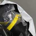 Trampoline Safety Net 6FT 8FT 10FT 12FT 14FT 15FT 16FT Round Trampoline Replacement Net for 6/8/12 Straight Poles UV-Resistant Kides Jumping Safety Enclosures Neting (Black)