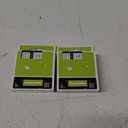 1 PC Compatible Tapes for LabelMaker LM 160 420P 280 D1 Tapes 45013 45012 45018 45020 45021 40913 12mm Label Tapes(White on Black)