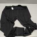 MERIWOOL Mens Base Layer 100% Merino Wool Thermal Pants (Medium, Black)