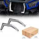 LED Accent Fang Lights for Kawasaki Teryx KRX KRX 4 1000 2020-2025 Accessories, Bright and Durable Front Grille Daytime Running Lights Lamps(2 PCS)