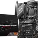 MSI B650 Gaming Plus WiFi Gaming Motherboard (AMD Ryzen 9000/8000/7000 Series Processors, AM5, DDR5, PCIe 4.0, M.2, SATA 6Gb/s, USB 3.2 Gen 2, HDMI/DP, Wi-Fi 6E, Bluetooth 5.3, 2.5Gbps LAN, ATX)