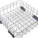 W10728159 Dishwasher Lower Rack with Wheels, Fit for Kitchenaid Dishwasher Rack, W10525646 W10780925 Dishwasher Rack Lower Intended for Maytag Dishwasher Parts Deep 22in Wide 20.8in