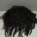 Blissource Short Curly Human Hair Wigs for Black Women 10inch Water Curly L Part Lace Front Wigs 150% Density Unprocessed Brazilian Glueless Wigs Side Part Wig African American Women Wig