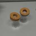 2Pcs Plant Propagation Station with Mountain-Shaped Bottom - Hydroponic Glass Vases, Wooden Base with Lighting, Terrarium Jars for Indoor Growing, Desktop Vivarium, Ideal Gifts for Plant Lovers