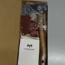 14.4" Hatchet, Camping Axe, Survival Axe with Sheath, Bushcraft Hatchet with 1065 Carbon Steel and Beech Handle for Wood Chopping Perfect for Outdoor Survival and Adventures